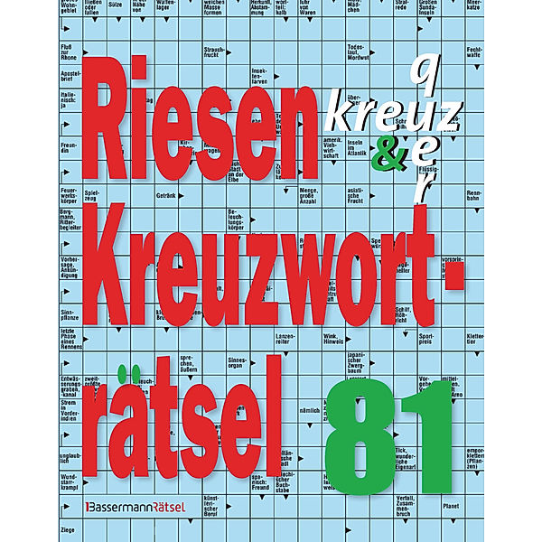 Bassermann Rätsel / Riesen-Kreuzworträtsel 81, Eberhard Krüger