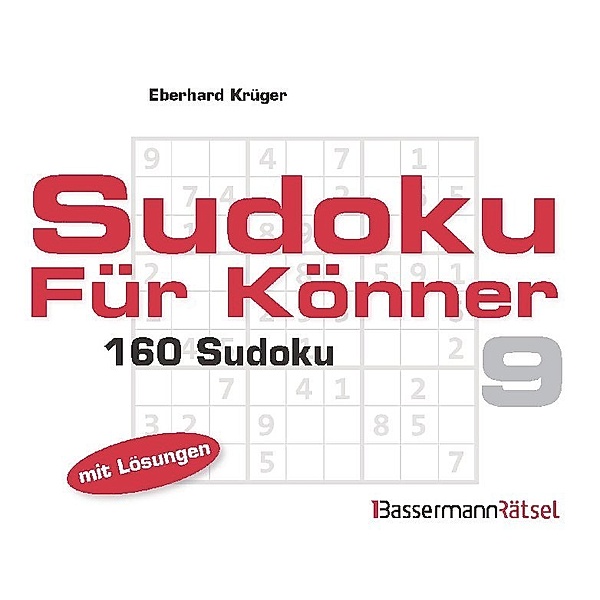 Bassermann Rätsel / Sudoku für Könner.Bd.9, Eberhard Krüger