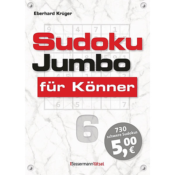 Bassermann Rätsel / Sudokujumbo für Könner.Bd.6, Eberhard Krüger