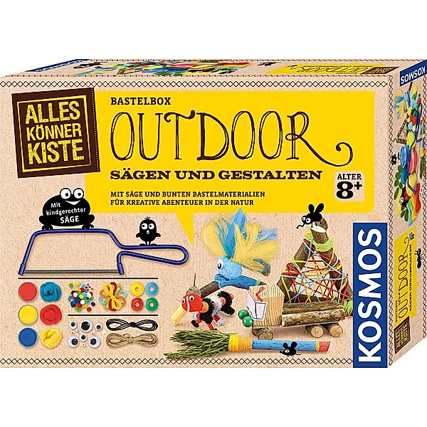 KOSMOS Bastel-Box: Alles Könner Kiste – Outdoor Sägen und Gestalten