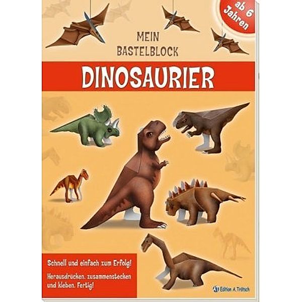 Bastelblock Dinosaurier