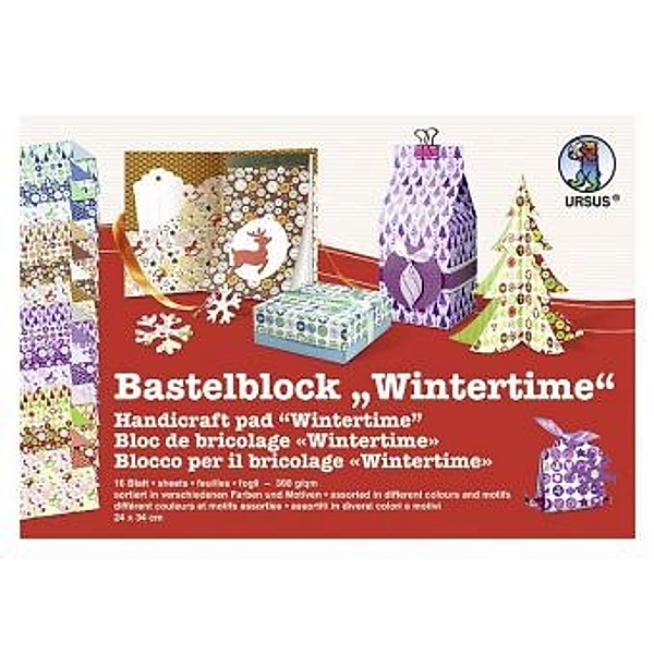 Bastelblock Wintertime, URSUS®