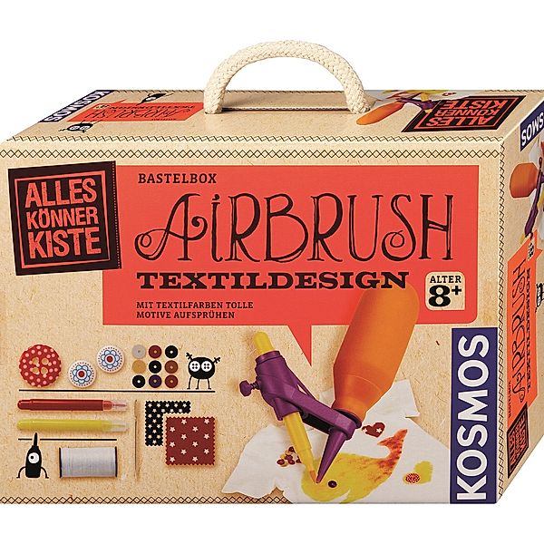 Bastelbox Airbrush Textildesign