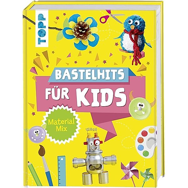 Bastelhits für Kids, Material-Mix, frechverlag