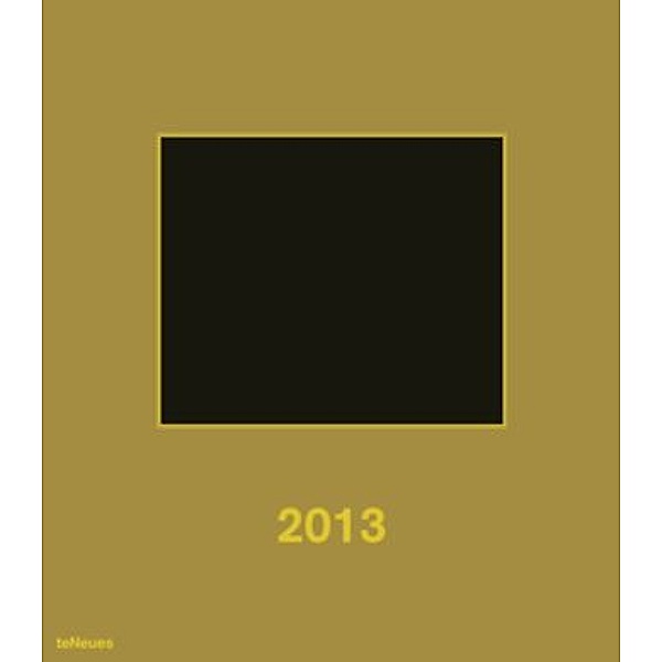 Bastelkalender, gold/schwarz (24 x 21 cm) 2010