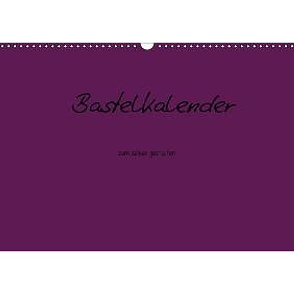 Bastelkalender - Lila (Wandkalender 2015 DIN A3 quer), Nina Tobias