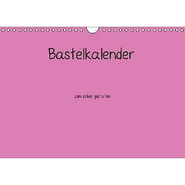 Bastelkalender - Pink (Wandkalender 2015 DIN A4 quer), Nina Tobias