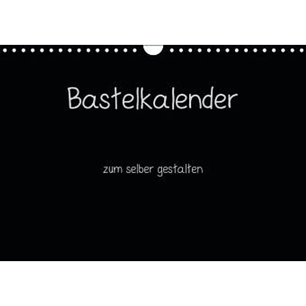Bastelkalender - Schwarz (Wandkalender 2015 DIN A4 quer), Peter Pantau