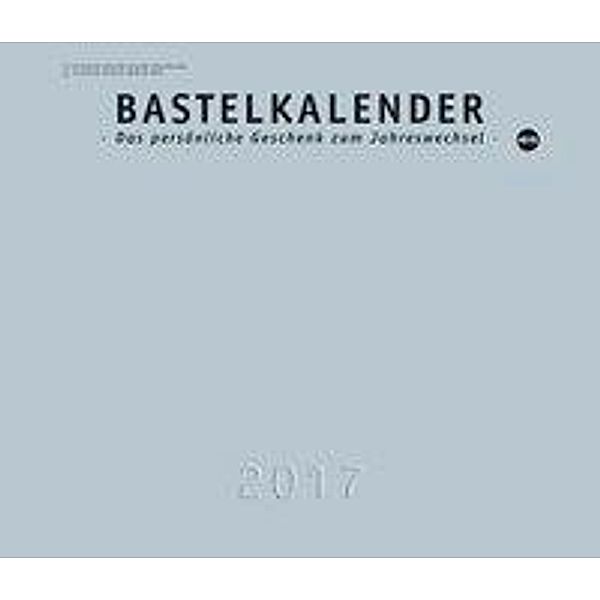 Bastelkalender silber XL 2017