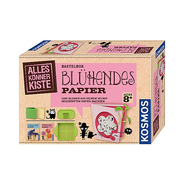 KOSMOS Bastelset BLÜHENDES PAPIER