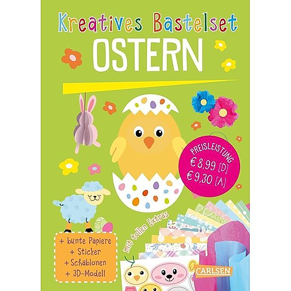 Bastelset für Kinder: Kreatives Bastelset: Ostern