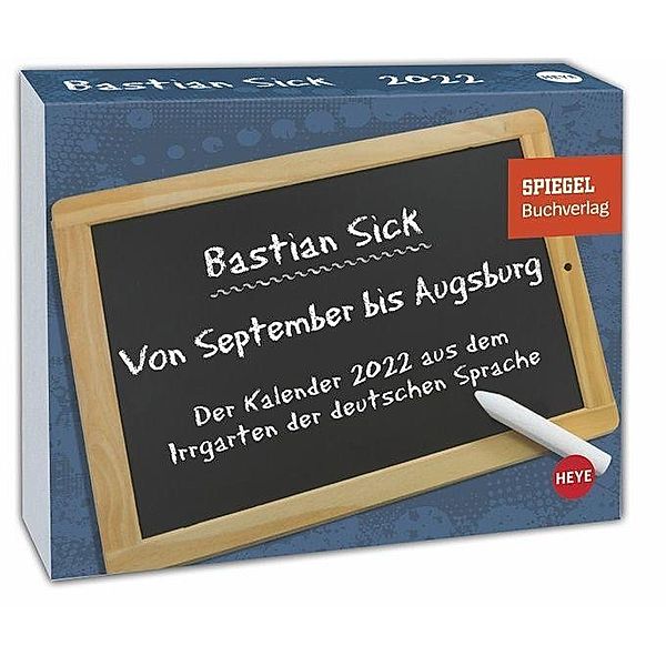 Bastian Sick Tagesabreißkalender 2022, Bastian Sick