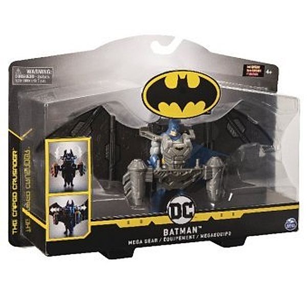 BAT Batman - 10 cm-Figur mit Mega Gear
