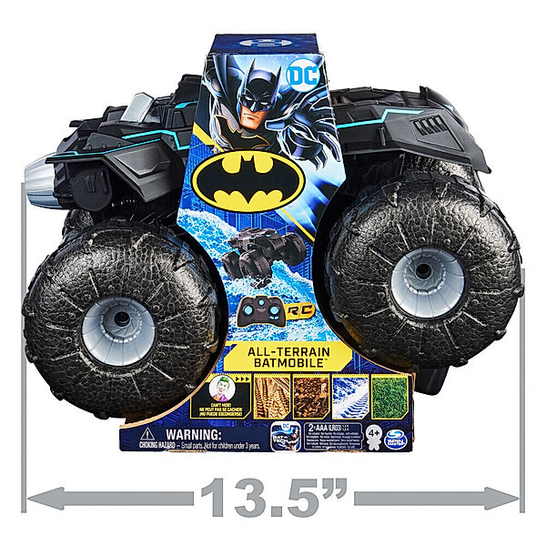 Amigo Verlag, Spin Master BAT Batman All Terrain Batmobile 10cm