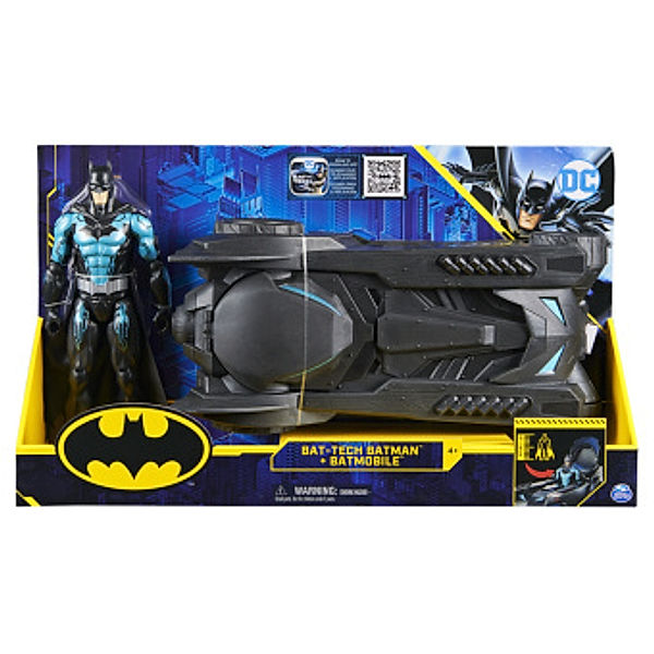 BAT Batman Batmobile mit 30cm Batman