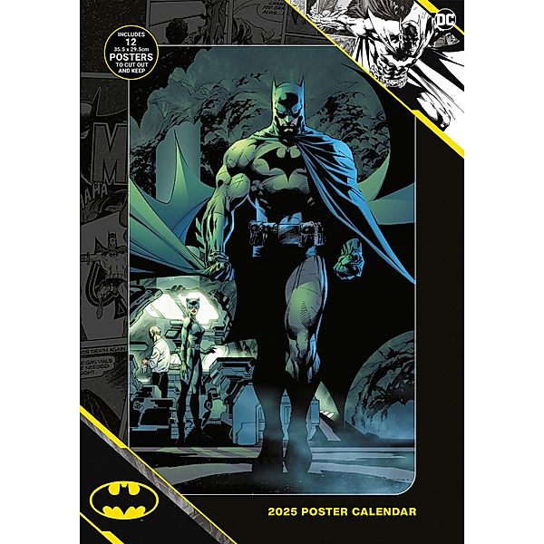 Batman 2025 Wandkalender 30 x 42 cm