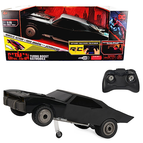 Amigo Verlag, Spin Master Batman - BAT Batman Movie Turbo Boost Batmobil