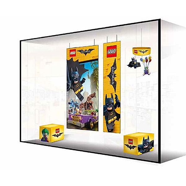 LEGO® Batman Movie Fensterdeko. Mittel,Jan.'