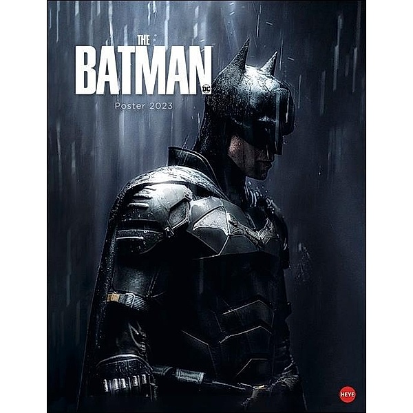 Batman Posterkalender 2023. Cooler Wandkalender mit den 12 besten Filmplakaten für DC-Fans. Kultiger Wandkalender mit Ba