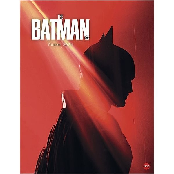 Batman Posterkalender 2024. Cooler Wandkalender mit den 12 besten Filmpostern für DC-Fans. Kultiger Wand-Kalender mit Batman und seinen Feinden 34 x 44 cm.