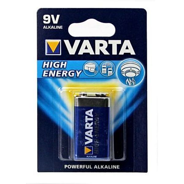Batterie Varta Alkaline High Energy 6LR61-9V-E-Block