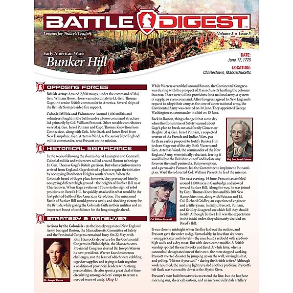 Battle Digest: Bunker Hill, Christopher J. Petty