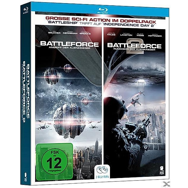 Battleforce 1 & 2 - 2 Disc Bluray, Sydney Roper, Rudy Thauberger, Rick Hansberry, Lex Hogan