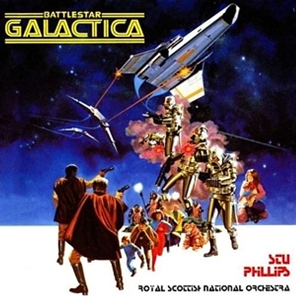 Battlestar Galactica/Kampfster, Ost, Stu Phillips
