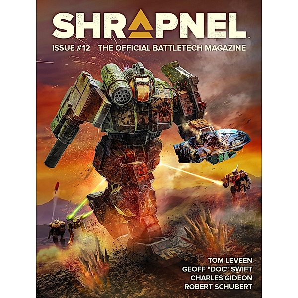 BattleTech: Shrapnel, Issue #12 (The Official BattleTech Magazine) / BattleTech Magazine, Philip A. Lee Editor