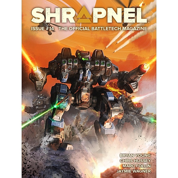 BattleTech: Shrapnel, Issue #14 (The Official BattleTech Magazine) / BattleTech Magazine, Philip A. Lee Editor
