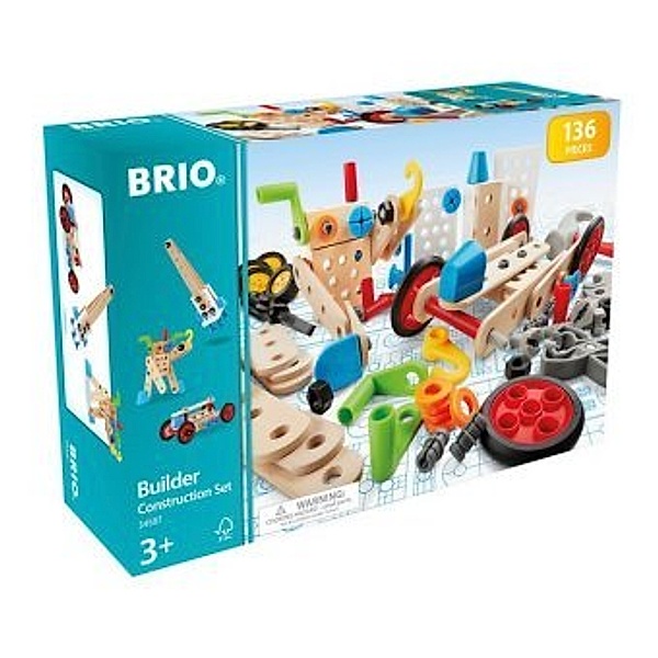 Brio Bau-Set BUILDERS BOX 135-teilig in bunt, BRIO®