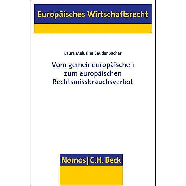 Baudenbacher, L: Vom gemeineurop. Rechtsmissbrauchsverbot, Laura Melusine Baudenbacher