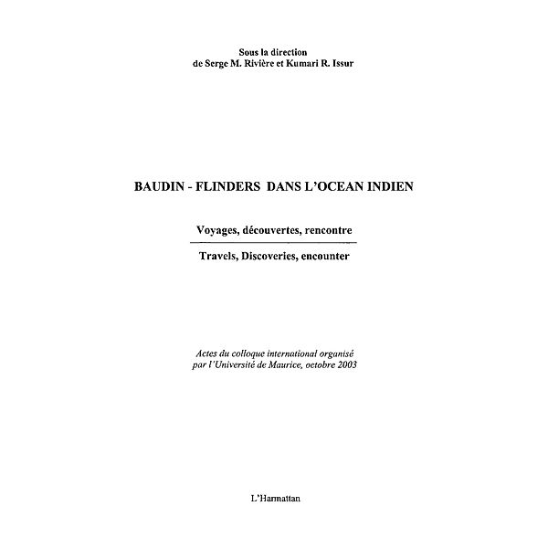 Baudin-flinders dans l'oceanindien / Hors-collection, Collectif