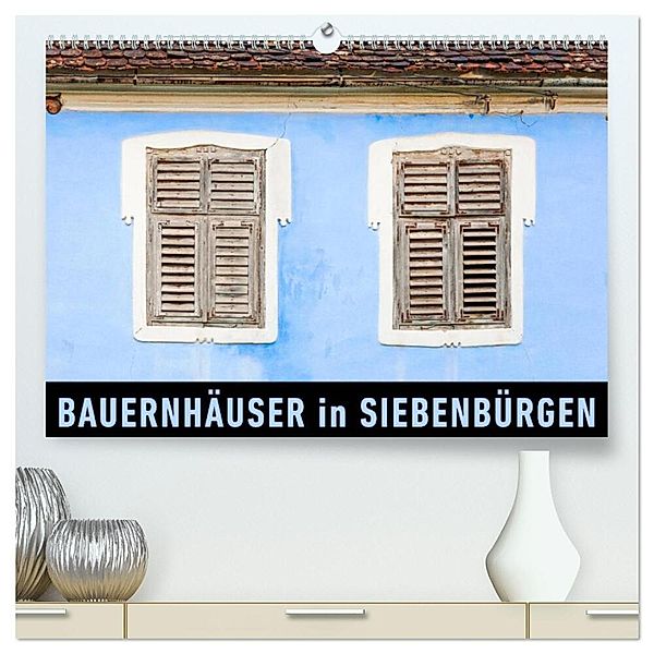 Bauernhäuser in Siebenbürgen (hochwertiger Premium Wandkalender 2024 DIN A2 quer), Kunstdruck in Hochglanz, Martin Ristl