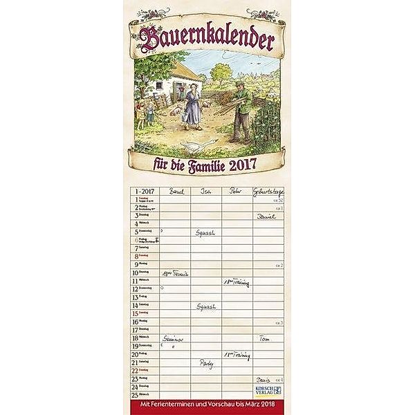 Bauernkalender 2017