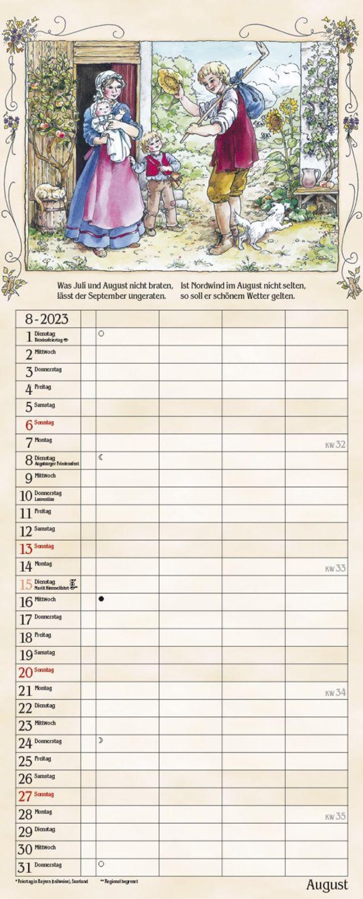 Bauernkalender 2023 - Kalender günstig bei Weltbild.de bestellen