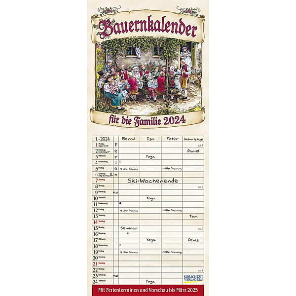 Bauernkalender 2024