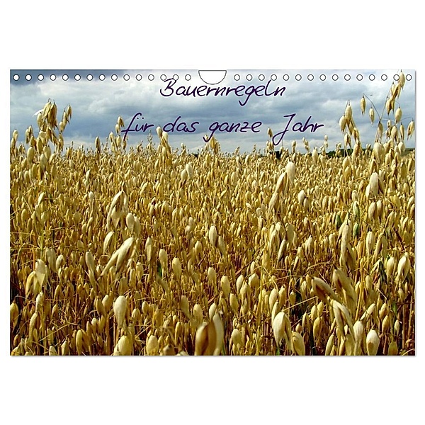 Bauernregeln für das ganze Jahr (Wandkalender 2024 DIN A4 quer), CALVENDO Monatskalender, Heike Hultsch