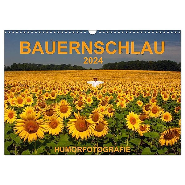 BAUERNSCHLAU 2024 (Wandkalender 2024 DIN A3 quer), CALVENDO Monatskalender, Josef Hinterleitner