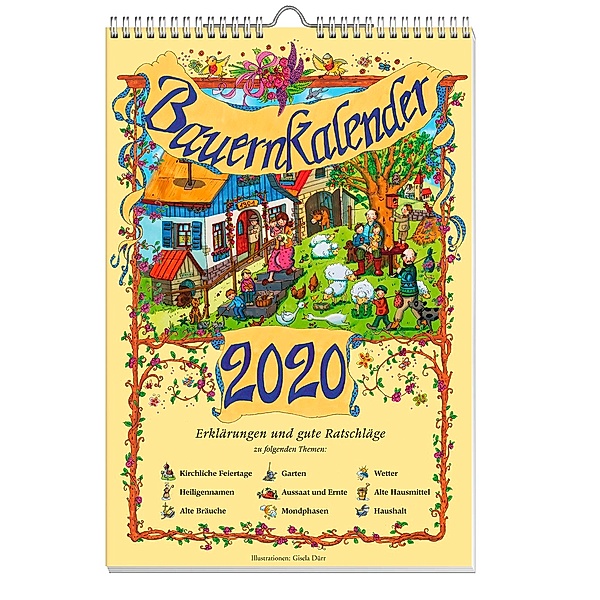 Bauernwandkalender 2020, Gisela Dürr