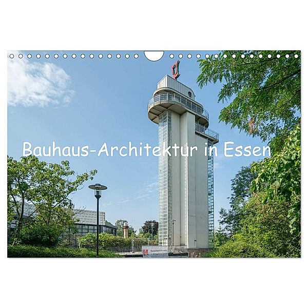 Bauhaus-Architektur in Essen (Wandkalender 2024 DIN A4 quer), CALVENDO Monatskalender, Bernd Hermann