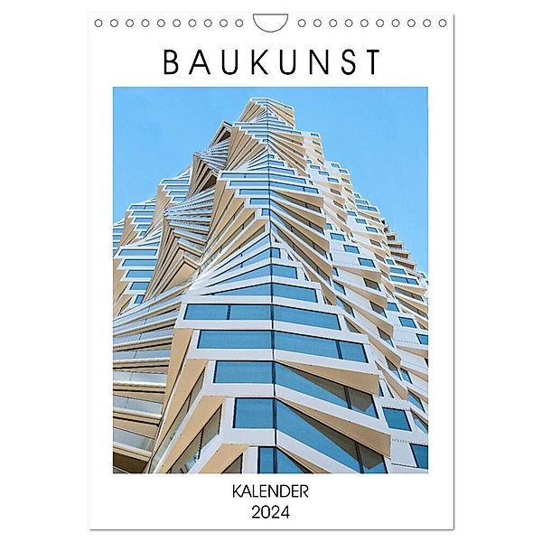 Baukunst (Wandkalender 2024 DIN A4 hoch), CALVENDO Monatskalender, Same