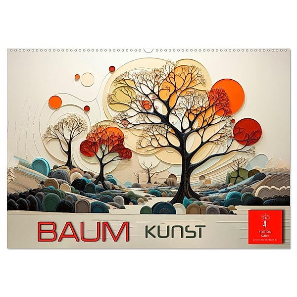 Baum Kunst (Wandkalender 2024 DIN A2 quer), CALVENDO Monatskalender, Calvendo, Peter Roder