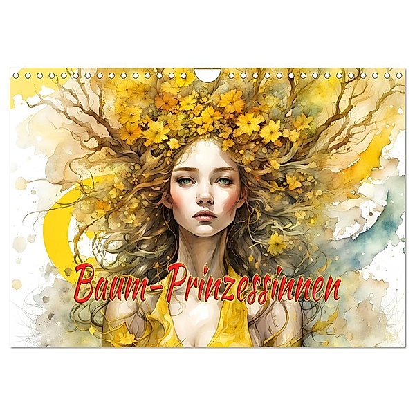 Baum-Prinzessinnen (Wandkalender 2025 DIN A4 quer), CALVENDO Monatskalender, Calvendo, Dusanka Djeric