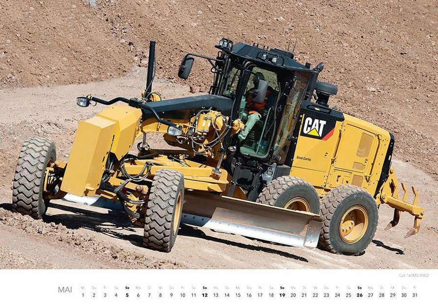 Baumaschinen Kalender 2024 - Kalender bei  bestellen