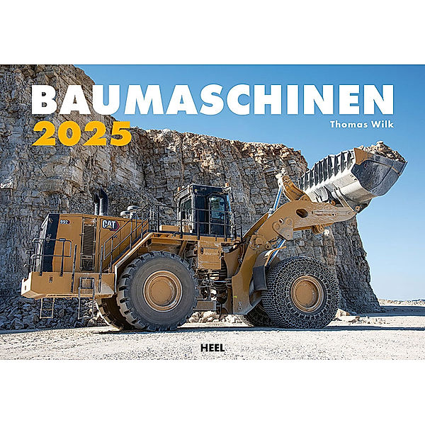 Baumaschinen Kalender 2025, Thomas Wilk