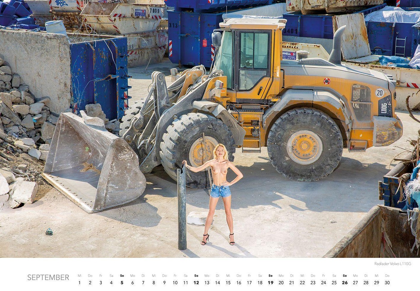 Baumaschinen Mädels 2021 - Kalender bei  bestellen