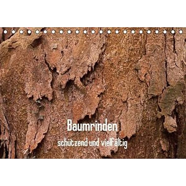 Baumrinden schützend und vielfältig (Tischkalender 2015 DIN A5 quer), Annelie Hegerfeld-Reckert