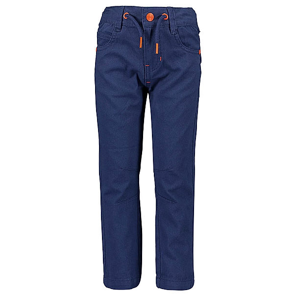 BLUE SEVEN Baumwoll-Hose HIGH SPEED – TWILL in dunkelblau