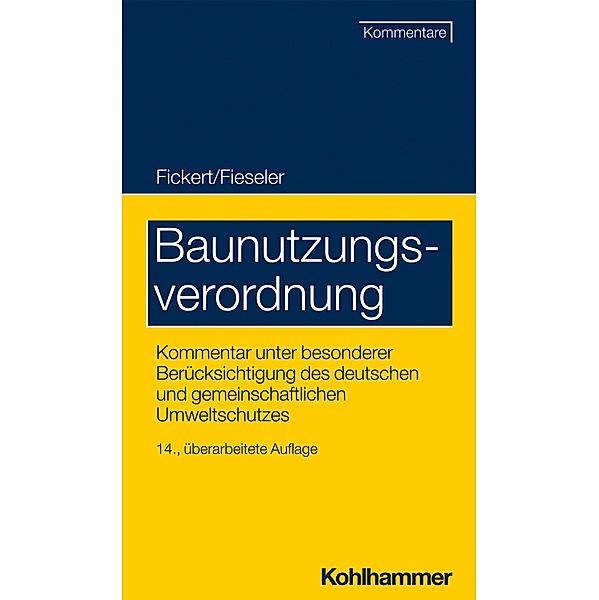 Baunutzungsverordnung, Hans Ulrich Stühler, Christine Schimpfermann